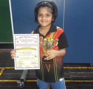 Aarya Redkar Midget Girls Champ