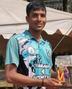 Adarsh Singh- Man of the Match 