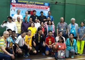 All the medal winners pose with JollyGymkhana Officials.