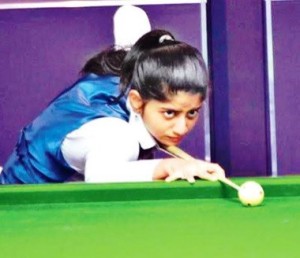 Maharashtra’s Arantxa won  bronze in National billiards.