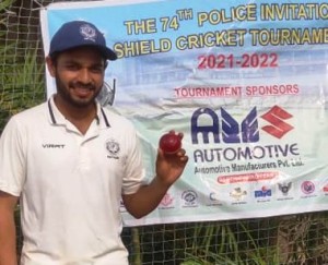 Left-arm spinner Dhrumil Matkar (6 for 28 runs) bowled Payyade to a 6-wicket win in the concluding Group-A league match of the  Police Invitation Shield Cricket Tournament  