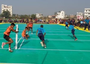 Maharashtra Kho Kho team in action 