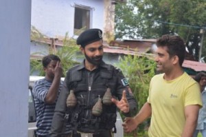 Rajeev Sen with director Jehangir Irroni