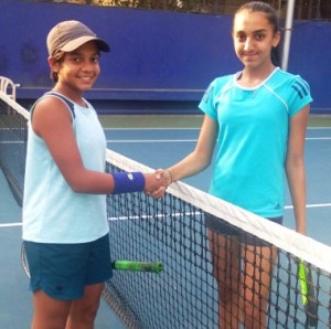 Ruma and Suhani, the girls finalists