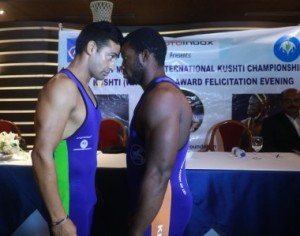 Sangram Sing to take on American Wrestler Kavin Radford in the 1st KD Jadhav Memorial International Wrestling Championship 2017