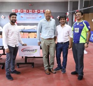 From L to R . Noel Pinto, Ravi Gulgule, Paresh Murekar, & Vivek Bhargav 